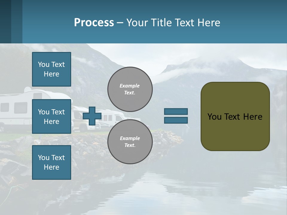 Automobile Geiranger Travel PowerPoint Template