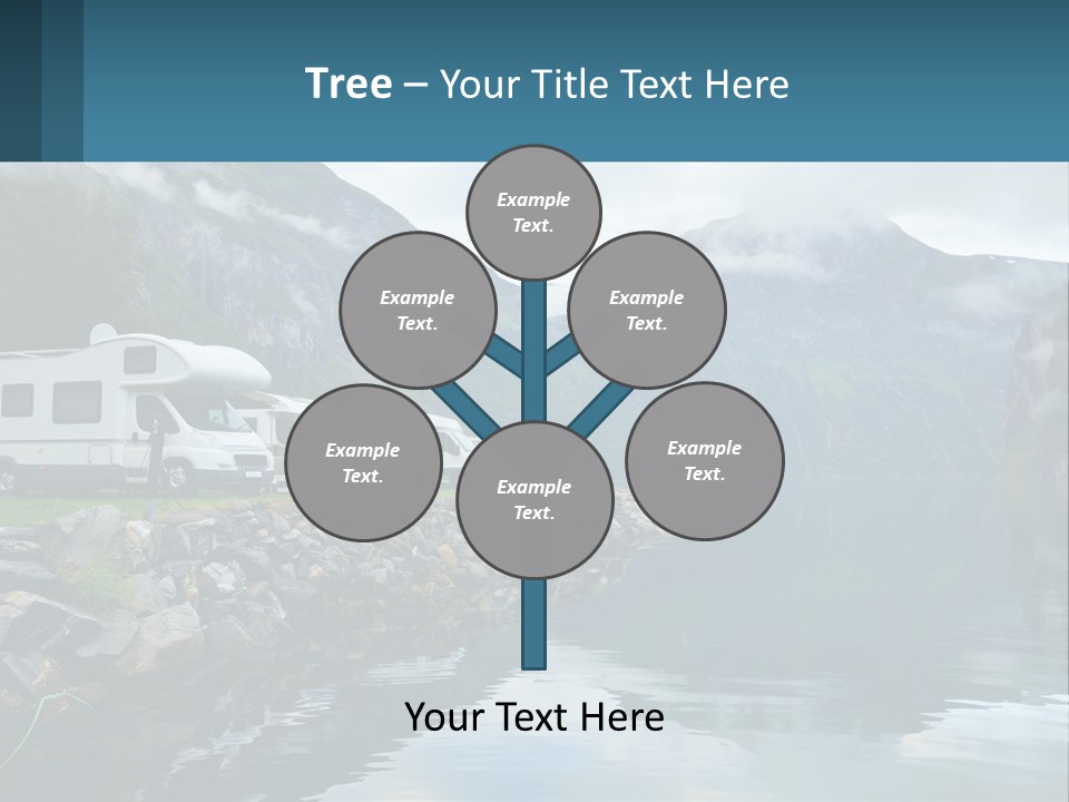 Automobile Geiranger Travel PowerPoint Template