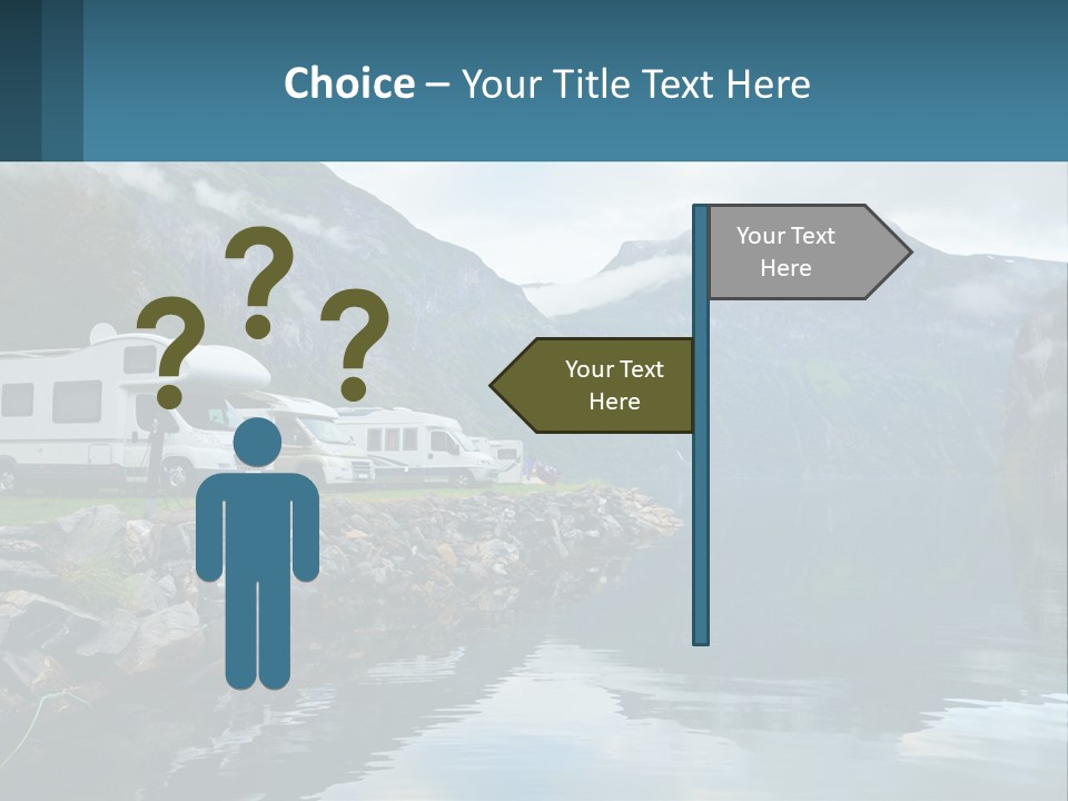 Automobile Geiranger Travel PowerPoint Template