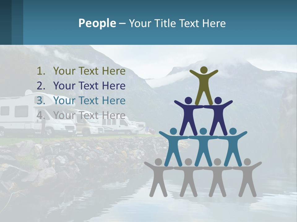 Automobile Geiranger Travel PowerPoint Template