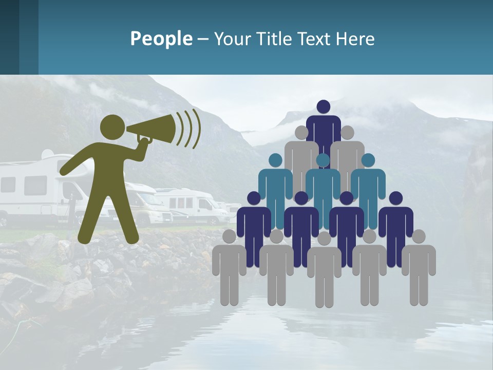 Automobile Geiranger Travel PowerPoint Template