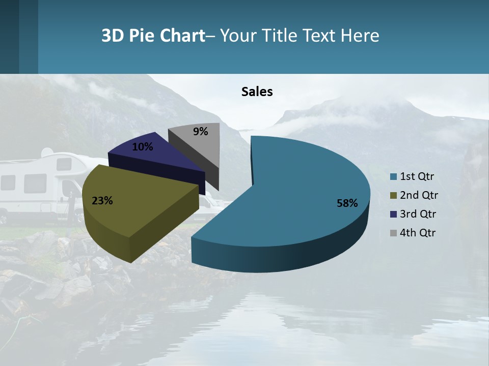Automobile Geiranger Travel PowerPoint Template