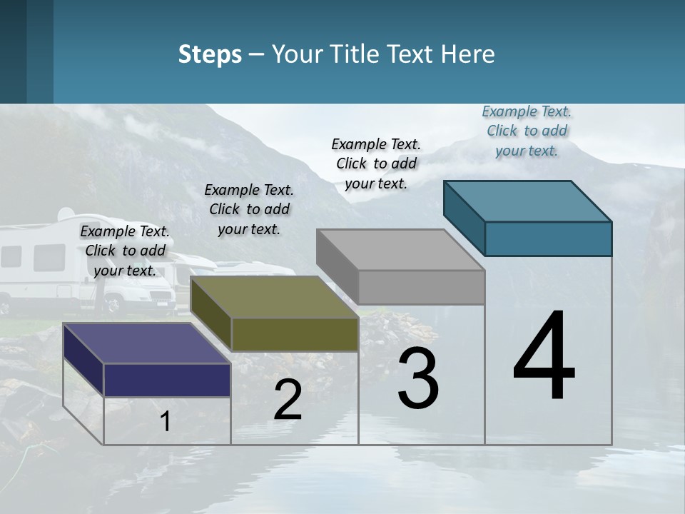 Automobile Geiranger Travel PowerPoint Template