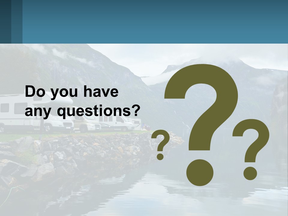 Automobile Geiranger Travel PowerPoint Template