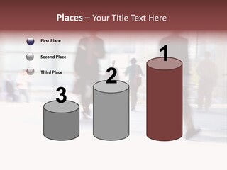 Office Worker European Parliament Caucasian PowerPoint Template