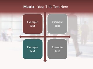 Office Worker European Parliament Caucasian PowerPoint Template