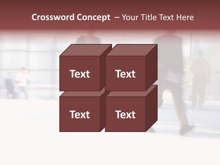 Office Worker European Parliament Caucasian PowerPoint Template