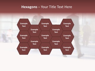 Office Worker European Parliament Caucasian PowerPoint Template