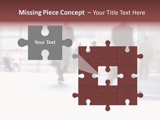 Office Worker European Parliament Caucasian PowerPoint Template