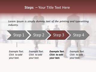 Office Worker European Parliament Caucasian PowerPoint Template