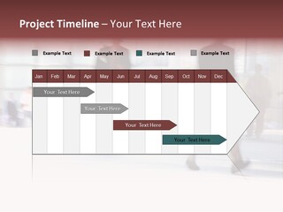 Office Worker European Parliament Caucasian PowerPoint Template