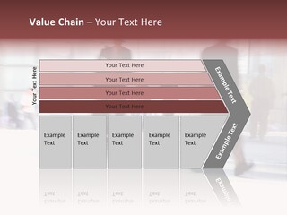 Office Worker European Parliament Caucasian PowerPoint Template