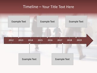 Office Worker European Parliament Caucasian PowerPoint Template