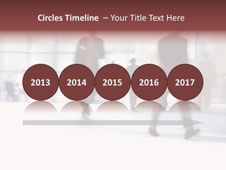 Office Worker European Parliament Caucasian PowerPoint Template