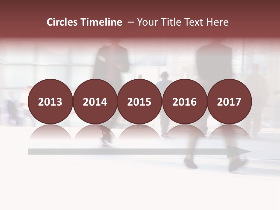 Office Worker European Parliament Caucasian PowerPoint Template