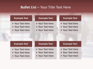 Office Worker European Parliament Caucasian PowerPoint Template