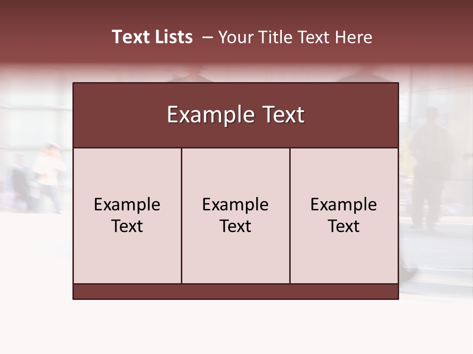 Office Worker European Parliament Caucasian PowerPoint Template