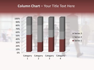 Office Worker European Parliament Caucasian PowerPoint Template