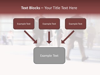 Office Worker European Parliament Caucasian PowerPoint Template