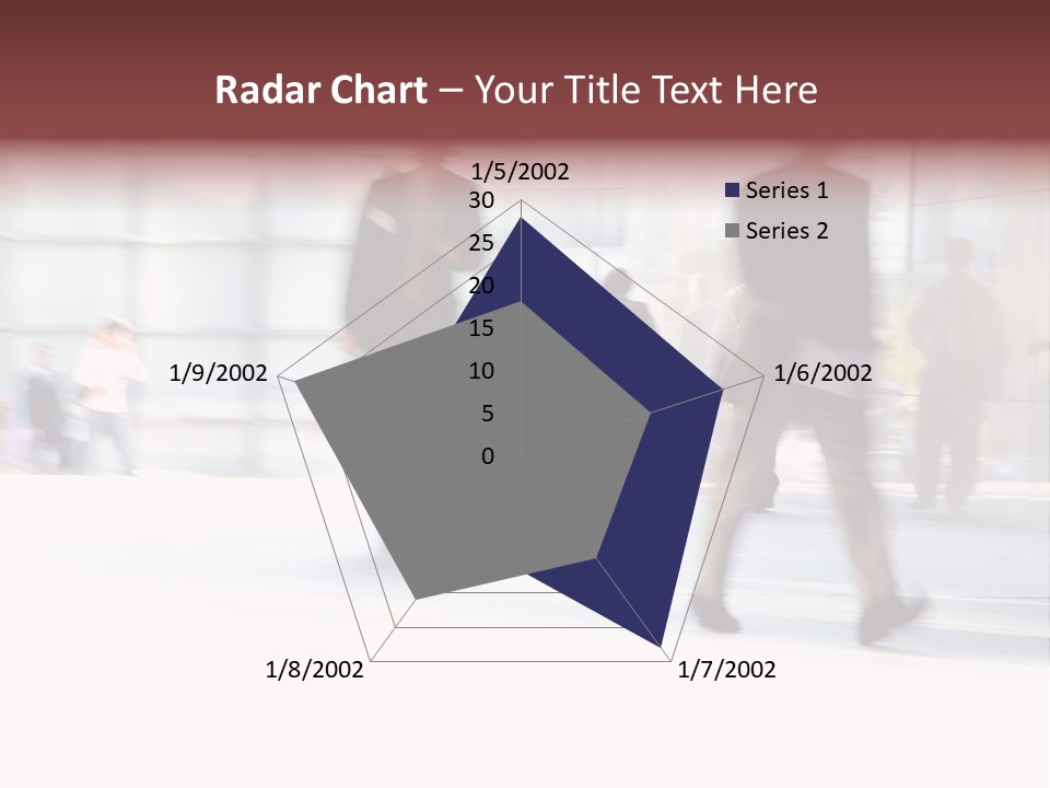 Office Worker European Parliament Caucasian PowerPoint Template