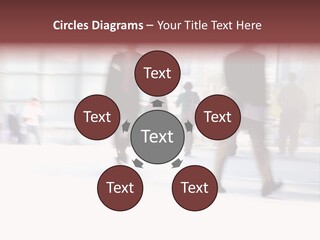 Office Worker European Parliament Caucasian PowerPoint Template