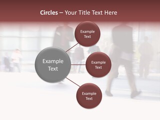 Office Worker European Parliament Caucasian PowerPoint Template