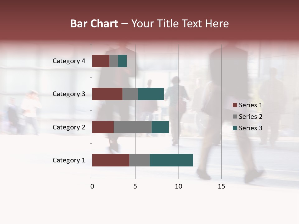 Office Worker European Parliament Caucasian PowerPoint Template