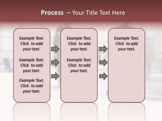 Office Worker European Parliament Caucasian PowerPoint Template
