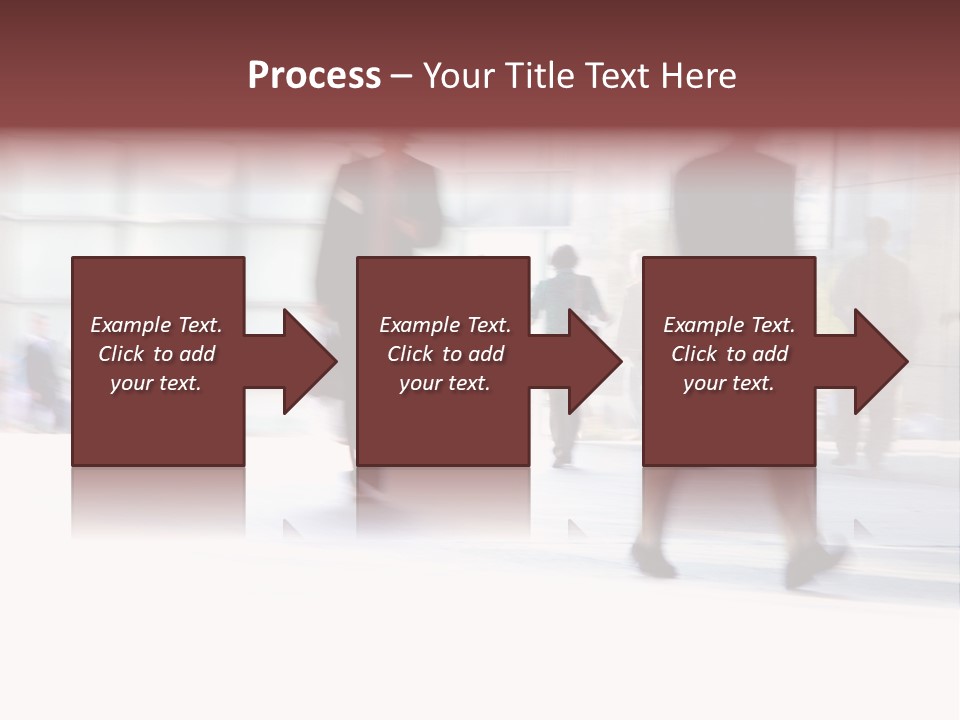 Office Worker European Parliament Caucasian PowerPoint Template