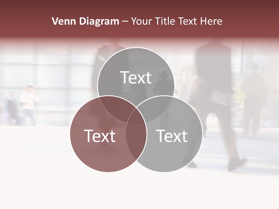 Office Worker European Parliament Caucasian PowerPoint Template