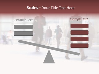 Office Worker European Parliament Caucasian PowerPoint Template