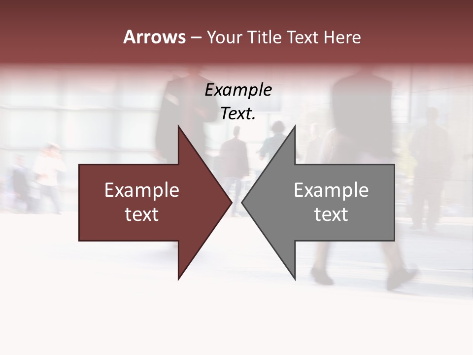 Office Worker European Parliament Caucasian PowerPoint Template