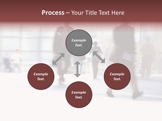 Office Worker European Parliament Caucasian PowerPoint Template