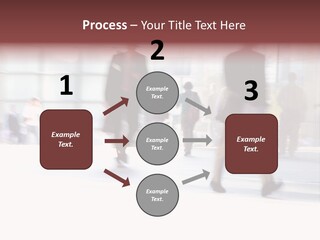 Office Worker European Parliament Caucasian PowerPoint Template