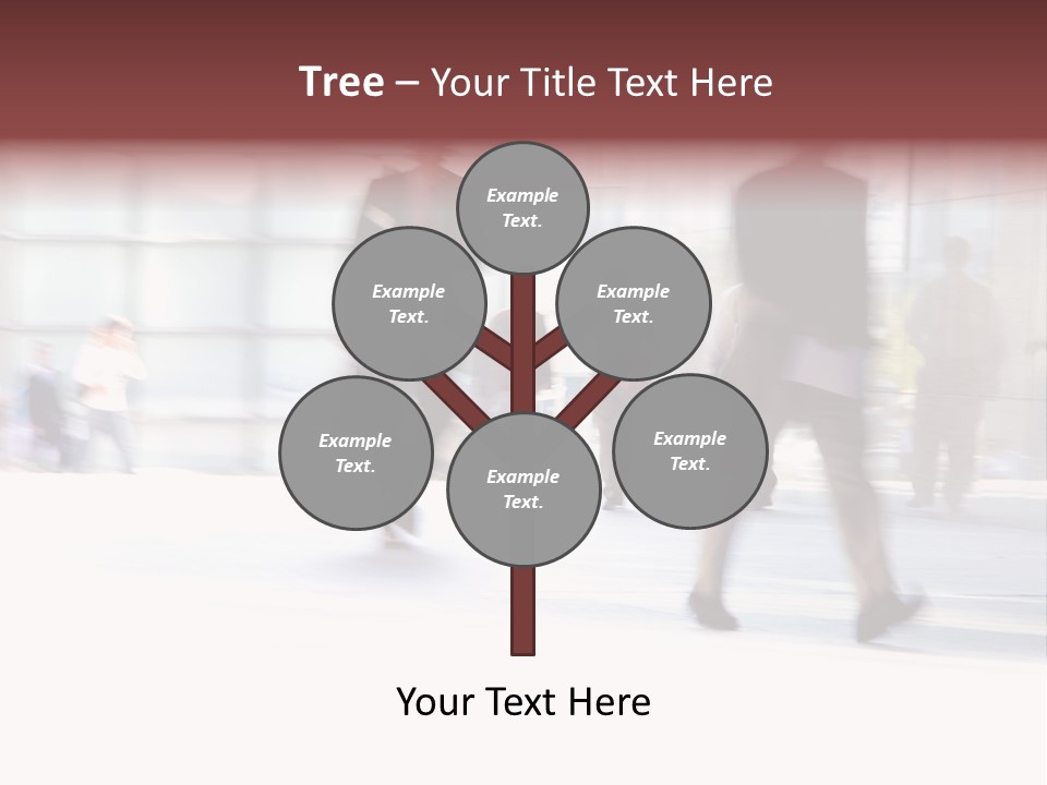 Office Worker European Parliament Caucasian PowerPoint Template