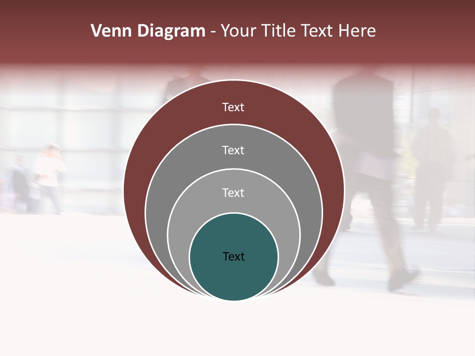 Office Worker European Parliament Caucasian PowerPoint Template