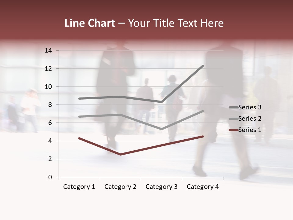 Office Worker European Parliament Caucasian PowerPoint Template