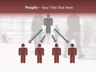 Office Worker European Parliament Caucasian PowerPoint Template