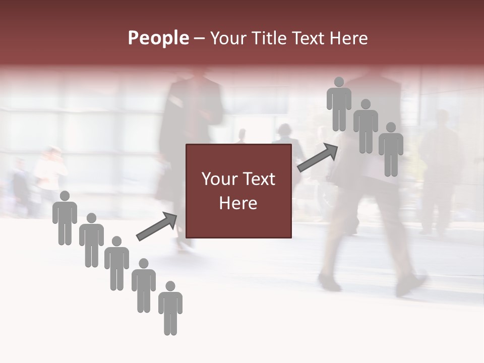 Office Worker European Parliament Caucasian PowerPoint Template