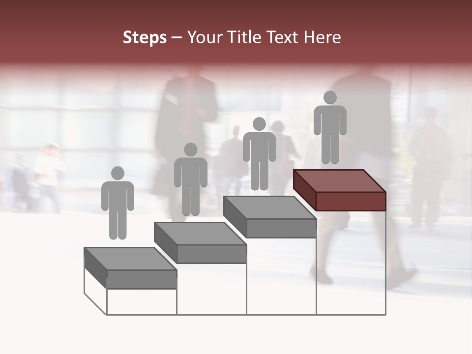 Office Worker European Parliament Caucasian PowerPoint Template