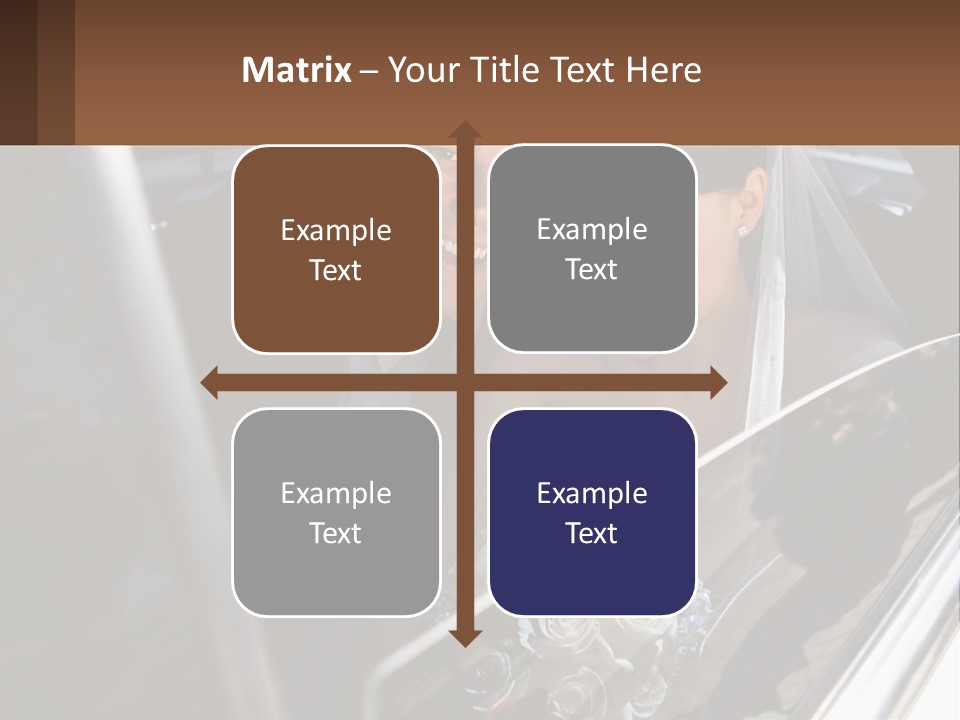 Couple Newlywed Handsome PowerPoint Template