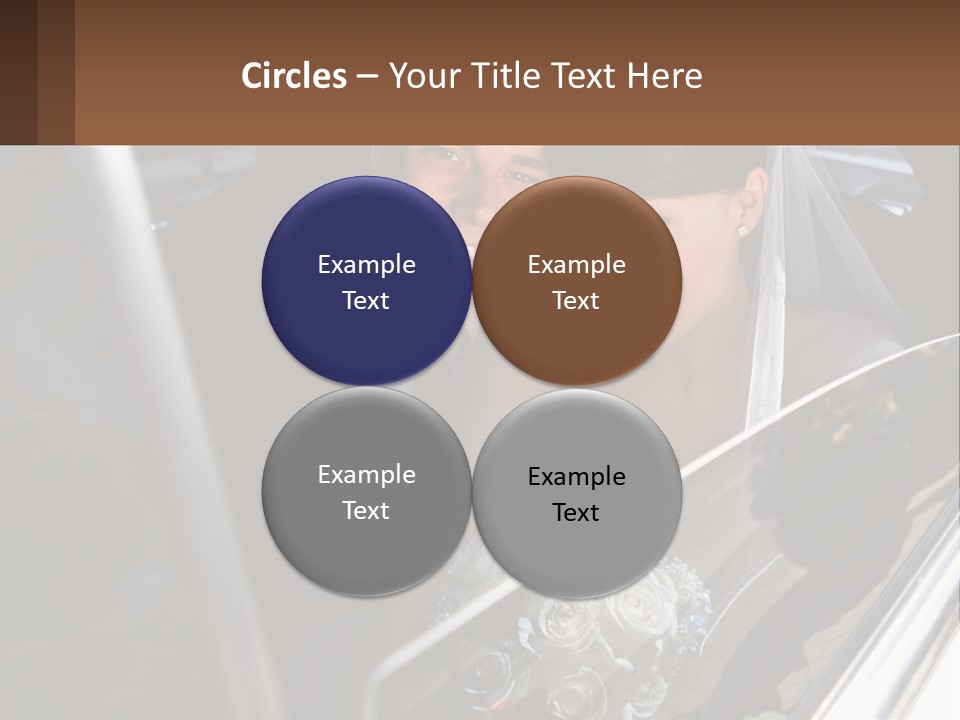 Couple Newlywed Handsome PowerPoint Template