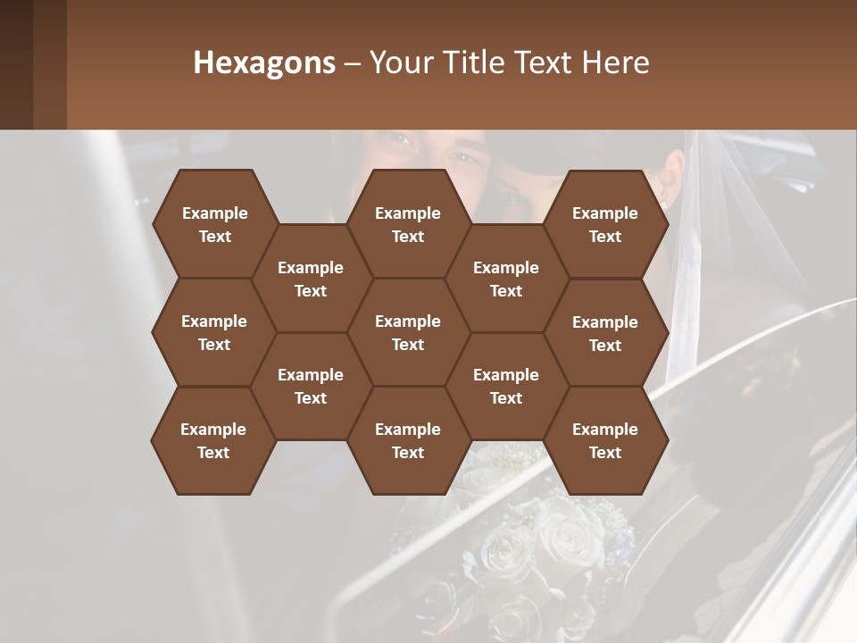 Couple Newlywed Handsome PowerPoint Template