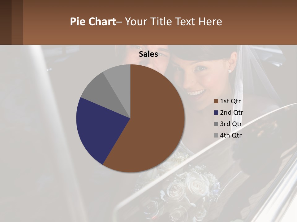 Couple Newlywed Handsome PowerPoint Template
