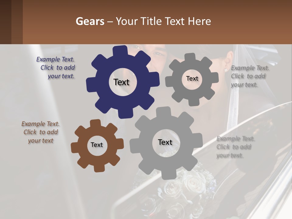 Couple Newlywed Handsome PowerPoint Template