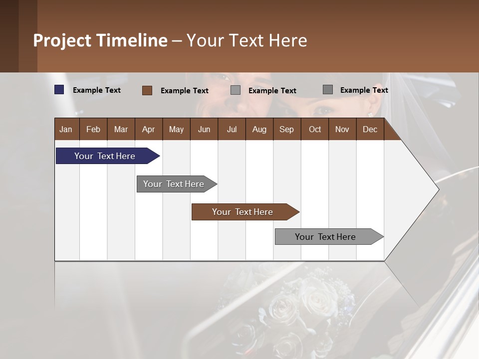 Couple Newlywed Handsome PowerPoint Template