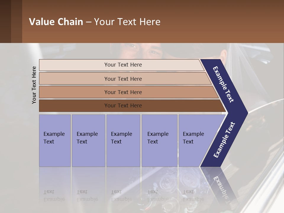 Couple Newlywed Handsome PowerPoint Template