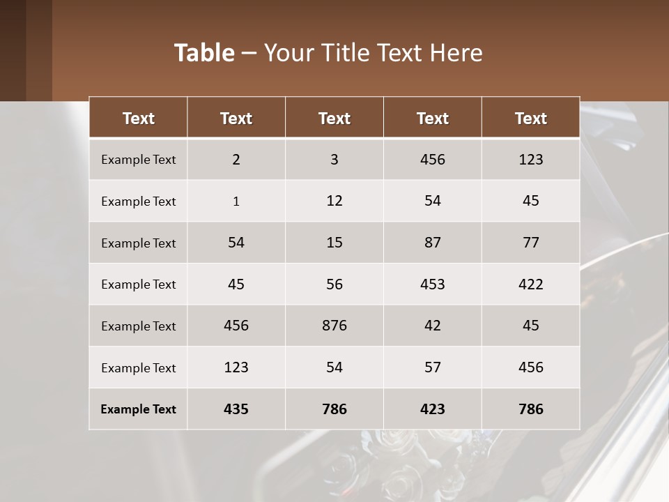 Couple Newlywed Handsome PowerPoint Template