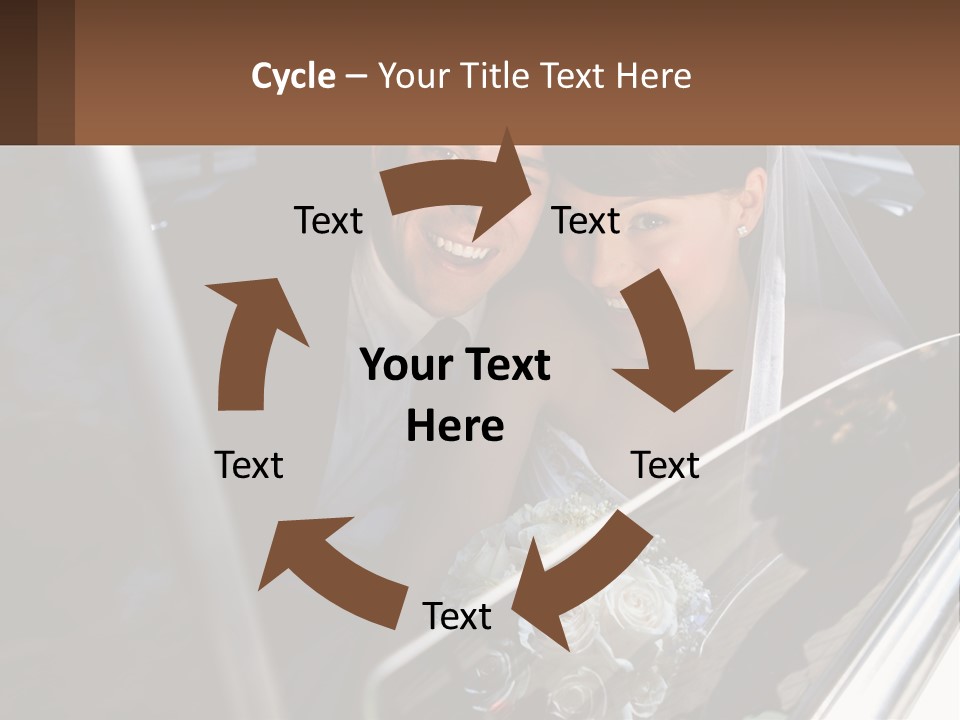 Couple Newlywed Handsome PowerPoint Template