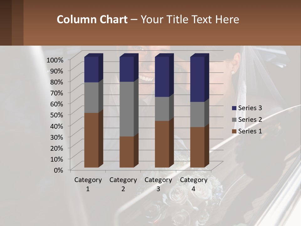 Couple Newlywed Handsome PowerPoint Template